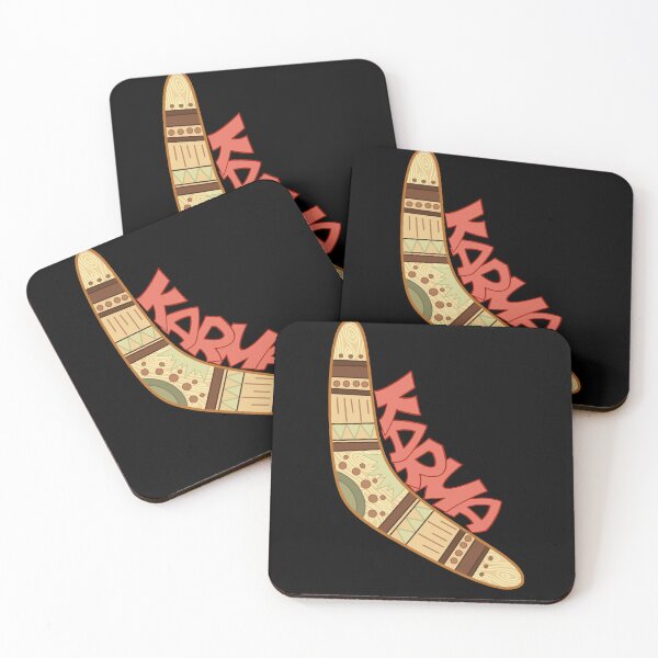 Item preview, Karma Boom designed and sold by Bad Signal Studios .
