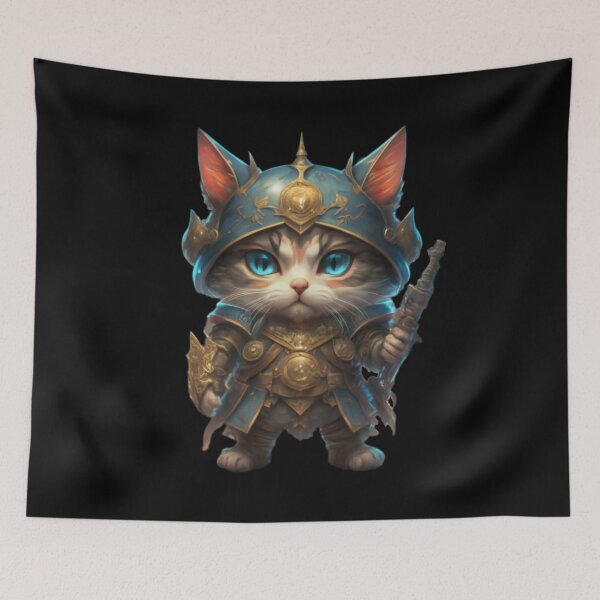 Item preview, Cat warrior designed and sold by always-for-you.