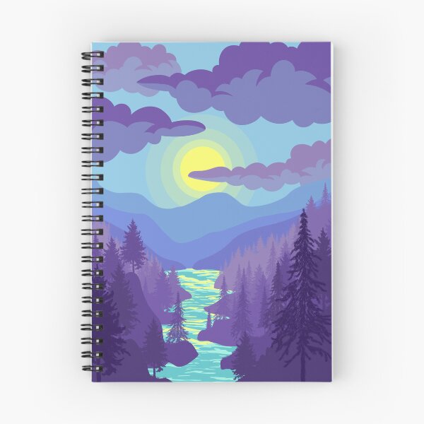 Item preview, Purple mountains designed and sold by Jodecor.