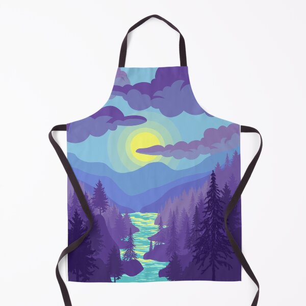 Item preview, Purple mountains designed and sold by Jodecor.