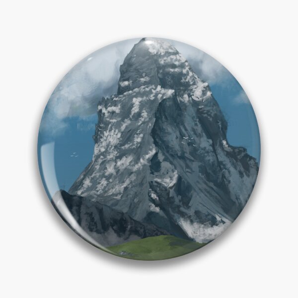 Item preview, Solemn Mountain, Monte Cervino designed and sold by elizaanart.