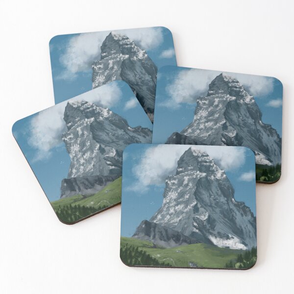 Item preview, Solemn Mountain, Monte Cervino designed and sold by elizaanart.