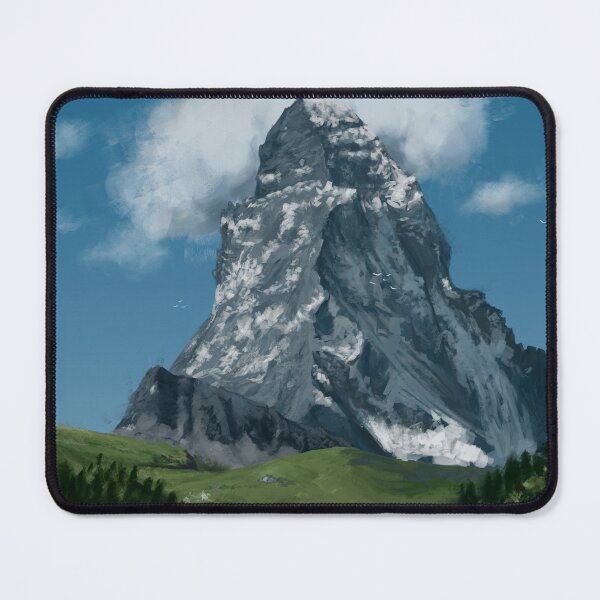Item preview, Solemn Mountain, Monte Cervino designed and sold by elizaanart.