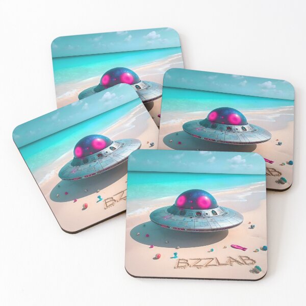 Item preview, UFO BEACH designed and sold by Print Fiction.