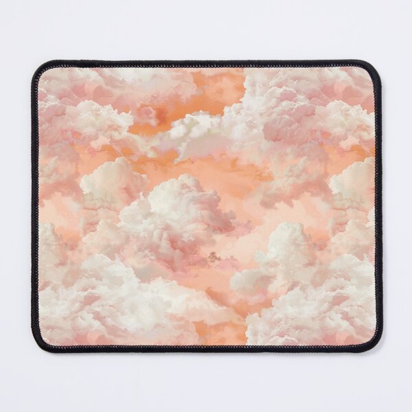 Item preview, Orange Soft Clouds, Seamless Pattern designed and sold by patternicco.