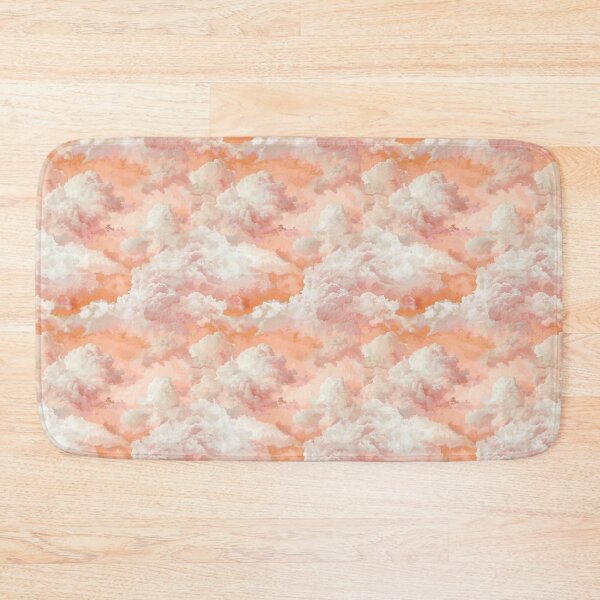 Item preview, Orange Soft Clouds, Seamless Pattern designed and sold by patternicco.