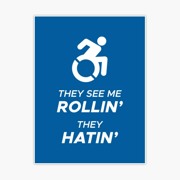 They See Me Rollin' Sticker