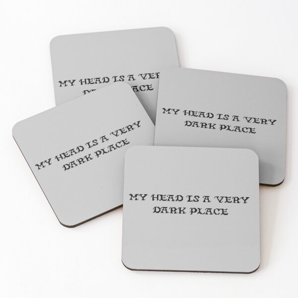 Item preview, My head is a very dark place designed and sold by GraveyardKingz.