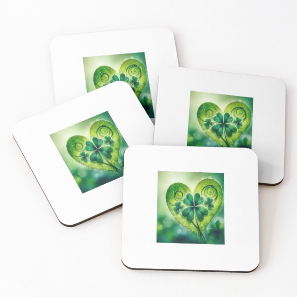 Item preview, Translucent clover heart designed and sold by raleca78.