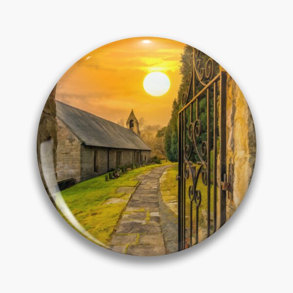 Item preview, Llanasa Church Entrance Sunset designed and sold by AJEvans.