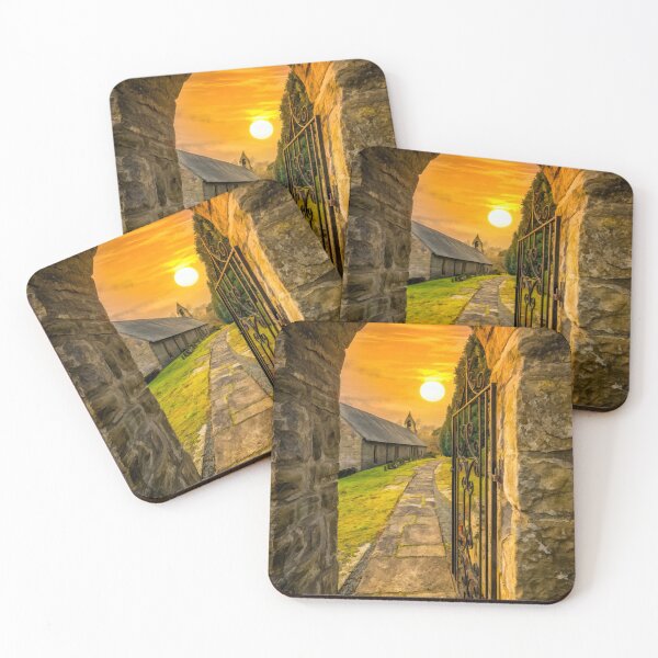 Item preview, Llanasa Church Entrance Sunset designed and sold by AJEvans.