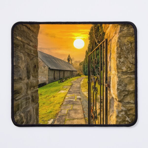 Item preview, Llanasa Church Entrance Sunset designed and sold by AJEvans.