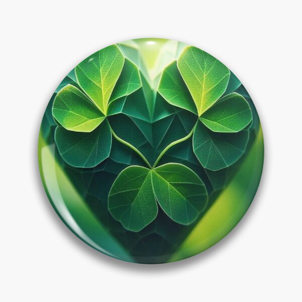 Artikelvorschau, Faceted clover heart entworfen und verkauft von raleca78.
