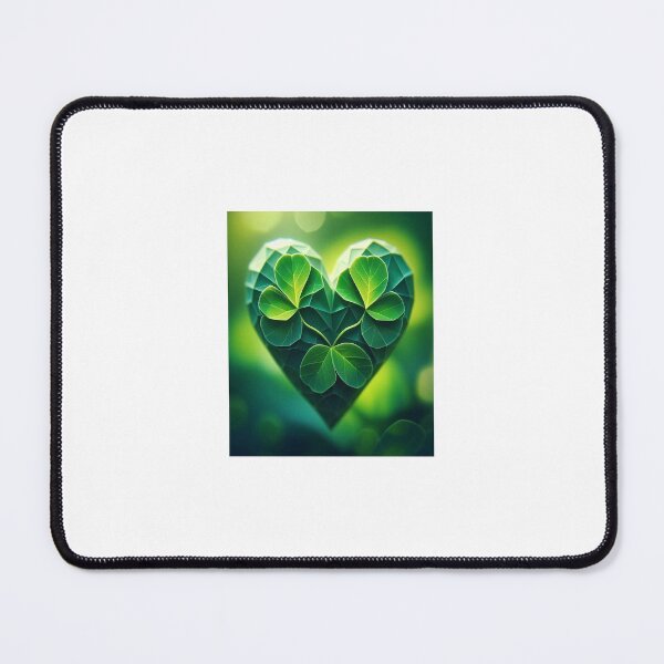Artikelvorschau, Faceted clover heart entworfen und verkauft von raleca78.