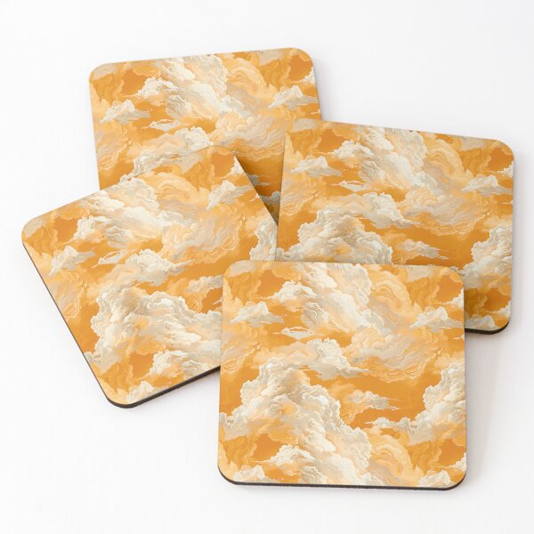 Item preview, Orange Clouds, Seamless Pattern designed and sold by patternicco.