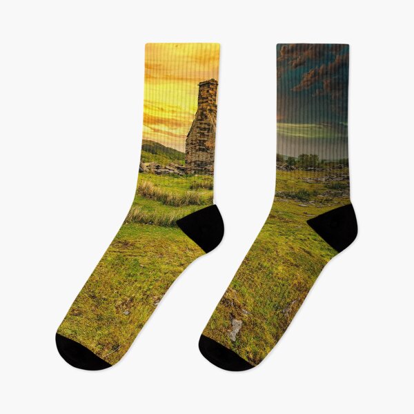 Item preview, Abandoned Quarry Cottage Sunset designed and sold by AJEvans.