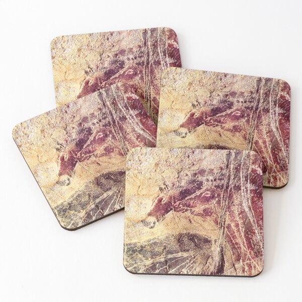 Item preview, Lascaux Horses behind Black Cow designed and sold by Weston  Westmoreland.