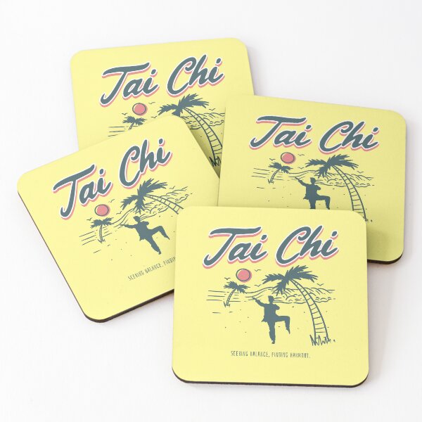 Item preview, Tai Chi Retro Tropical Design designed and sold by AryaSubramanian.
