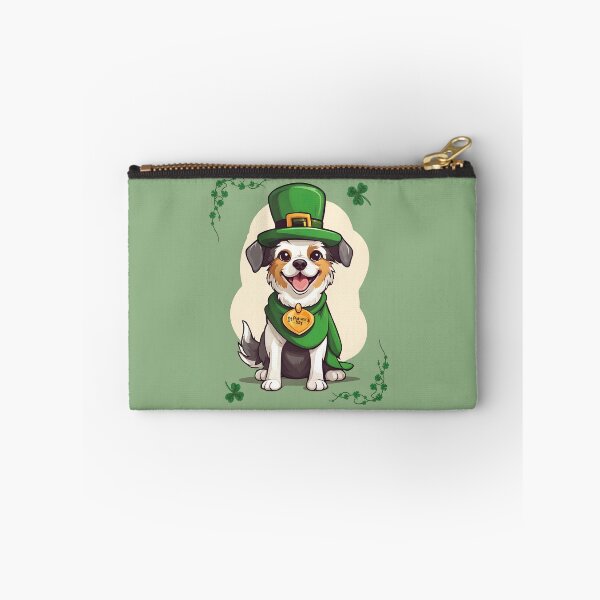 Item preview, Cute dog in st. patrick hat and cape, dog lovers, st.patrick day designed and sold by AnettPr.