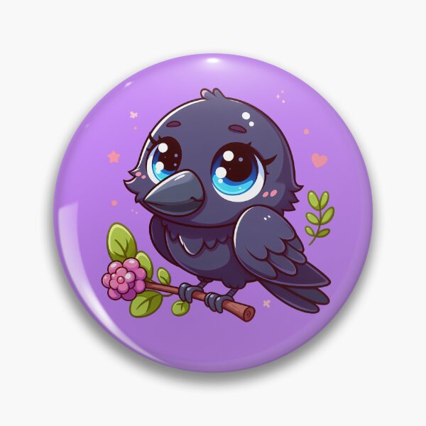 Item preview, Yes, I Am very cute crow  designed and sold by Wasfishop.