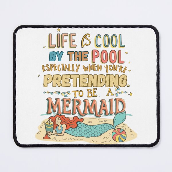 Item preview, Mermaid Vibes: Embrace Poolside Magic. designed and sold by BENMBARK.