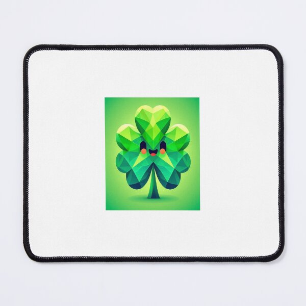 Artikelvorschau, Happy faceted shamrock entworfen und verkauft von raleca78.