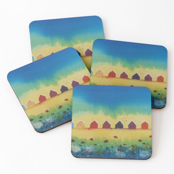 Item preview, Beach Huts designed and sold by FrancesArt.