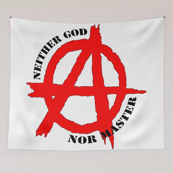 Item preview, Anarchy - Neither God Nor Master  designed and sold by Hoorahville.