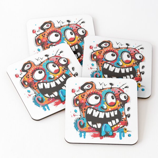 Item preview, Crazy characters pattern designed and sold by SmileshareShop.