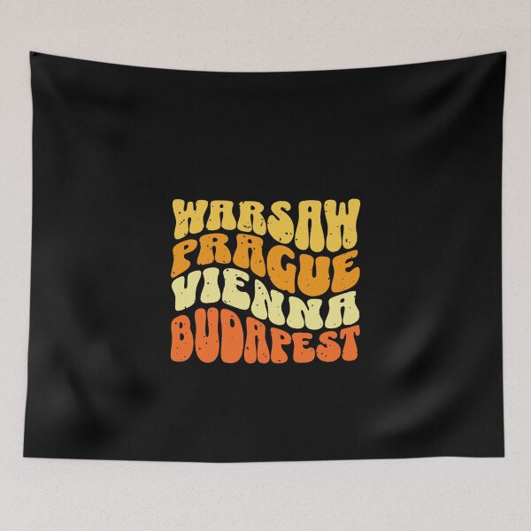 Item preview, Warsaw Prague Vienna Budapest designed and sold by TheRightHonMP.
