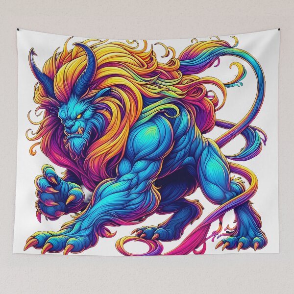 Item preview, Spectral Lion: Guardian of the Astral Plains designed and sold by Vitalka-uk.