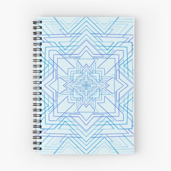 Item preview, Blue Geometric Mandala designed and sold by Robert Prata Artist.