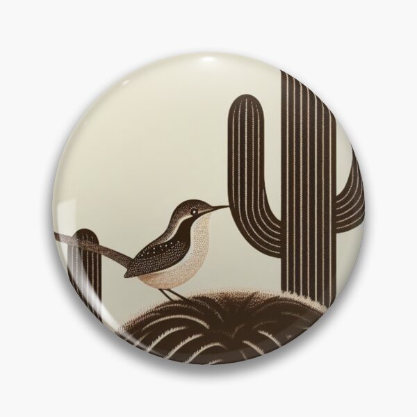 Item preview, Cactus Wren minimalista designed and sold by Redmoonshine.