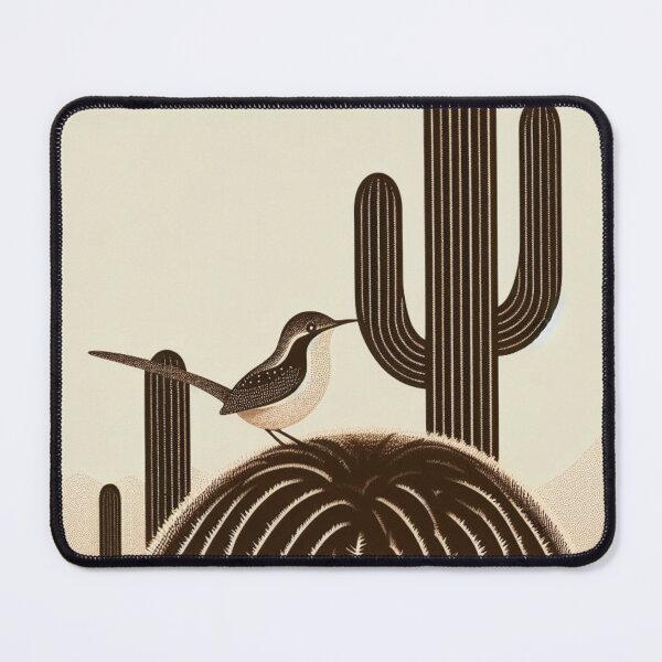 Item preview, Cactus Wren minimalista designed and sold by Redmoonshine.