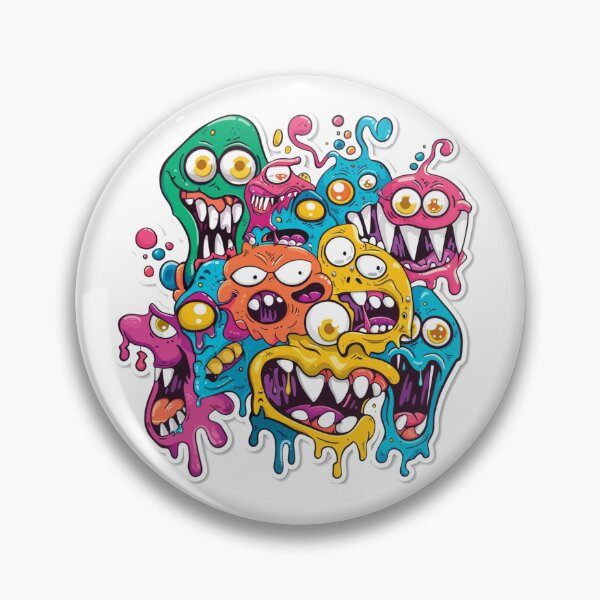 Item preview, Crazy teeths characters for kids designed and sold by SmileshareShop.