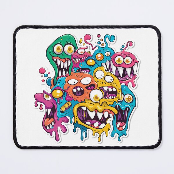 Item preview, Crazy teeths characters for kids designed and sold by SmileshareShop.