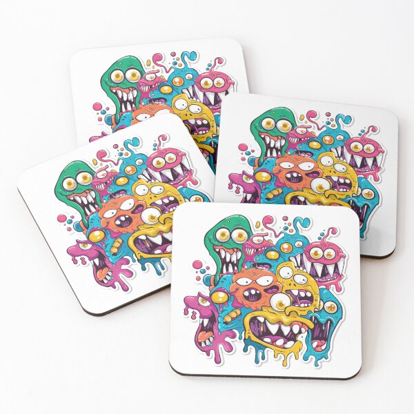 Item preview, Crazy teeths characters for kids designed and sold by SmileshareShop.