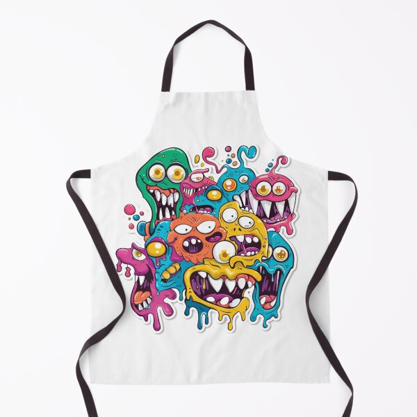Item preview, Crazy teeths characters for kids designed and sold by SmileshareShop.