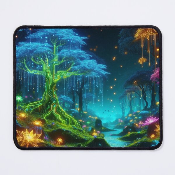 Item preview, NeonNatura: Glowing Jungle of Digital Delight designed and sold by Rui Fernandes.