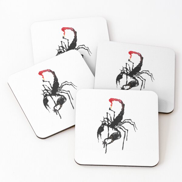Item preview, watercolor illustration scorpion  designed and sold by Serkan ileri.