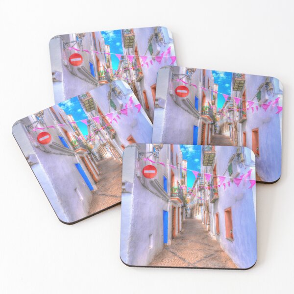 Item preview, Peniscola Spain Old Town Street in Castle Spain  designed and sold by acceleratorhams.