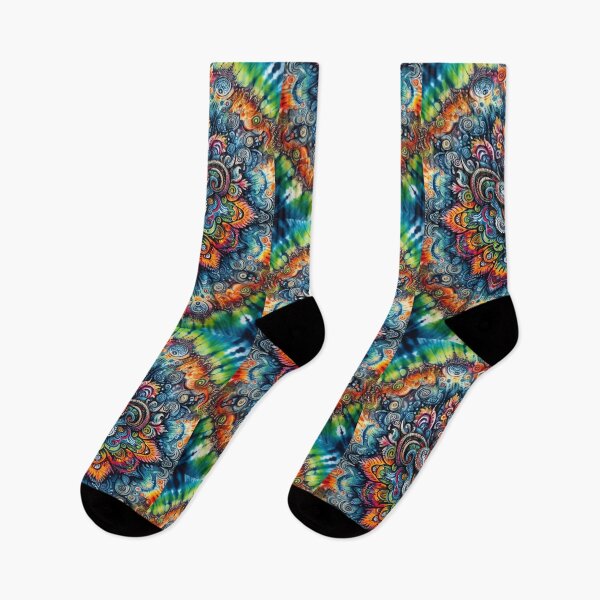 Item preview, Colorful Psychedelic Kaleidoscope Design designed and sold by AssortedWonders.