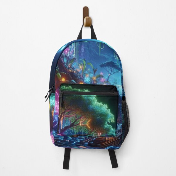 Item preview, LuminaScape: Neon Enchantment in the Digital Wild designed and sold by Rui Fernandes.