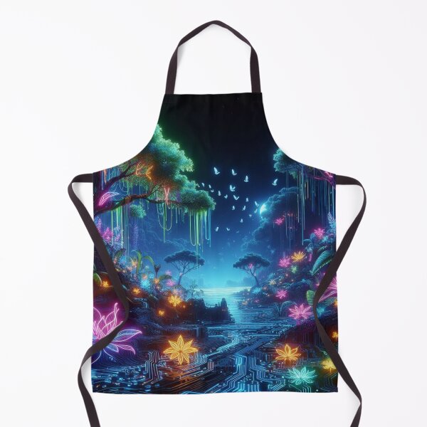 Item preview, LuminaScape: Neon Enchantment in the Digital Wild designed and sold by Rui Fernandes.