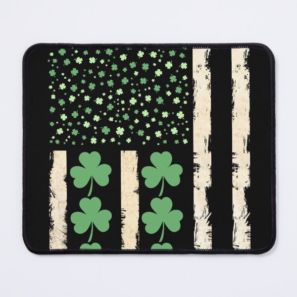 Item preview, Vintage St Patricks Day Irish American Flag Shamrock designed and sold by Clouth Clothing ⭐⭐⭐⭐⭐.
