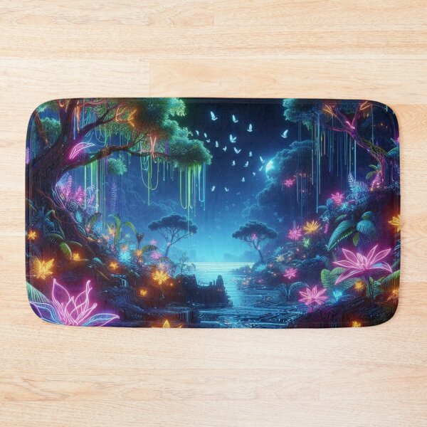 Item preview, LuminaScape: Neon Enchantment in the Digital Wild designed and sold by Rui Fernandes.