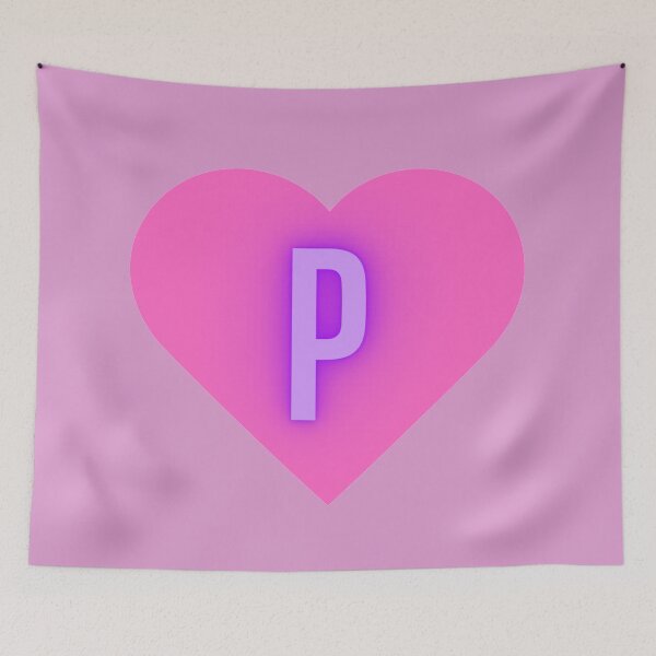 Item preview, Heart "P" designed and sold by tamsclub.