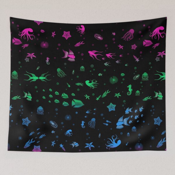 Item preview, Sea of Pride - Polysexual Flag designed and sold by StephOBrien.