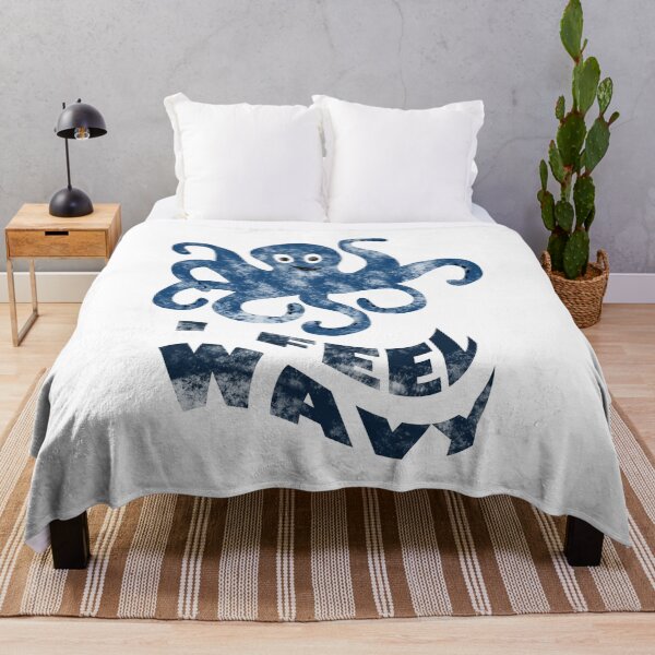 Item preview, Wavy Octopus blue designed and sold by VauKaArtShop.