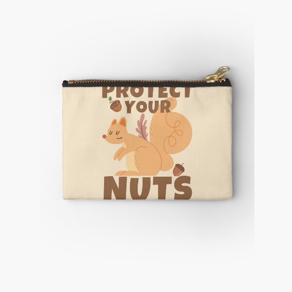 Item preview, Protect Your Nuts Cute Funny Squirrel Pun designed and sold by ricricswert.